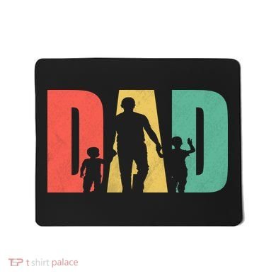 Retro Dad Fathers Day Gift Mousepad