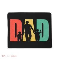Retro Dad Fathers Day Gift Mousepad thumb 0