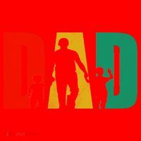 Retro Dad Fathers Day Gift Santa Hat thumb 1