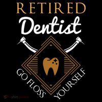 Retired Dentist Funny Dentist Retirement Gift Bucket Hat thumb 4
