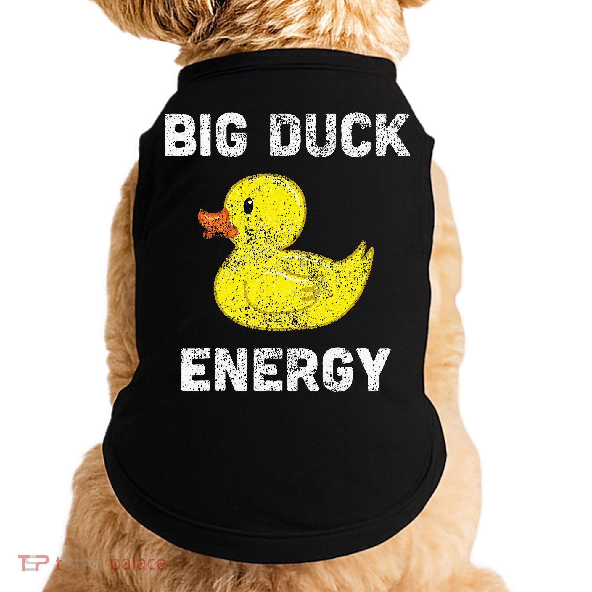 Rubber Ducky Funny Meme Big Duck Energy Doggie Tank