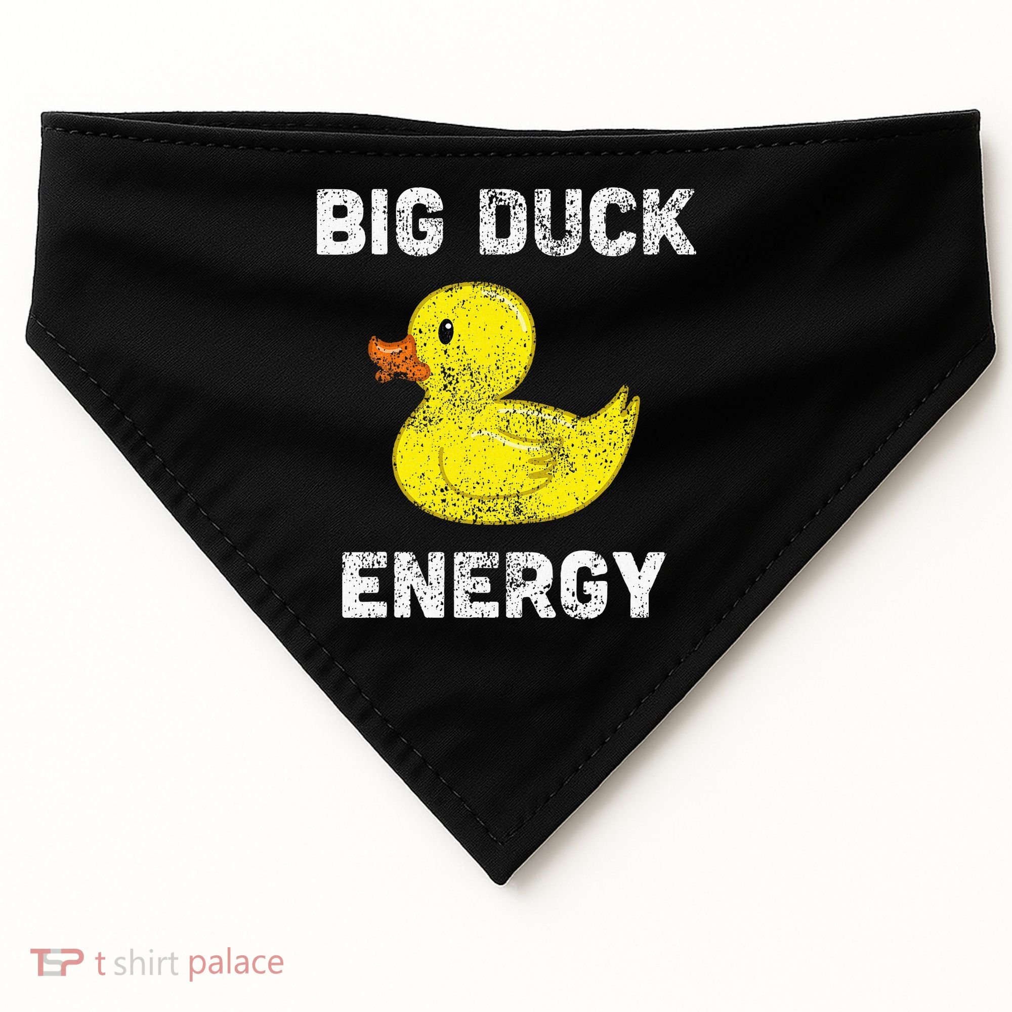 Rubber Ducky Funny Meme Big Duck Energy USA-Made Doggie Bandana