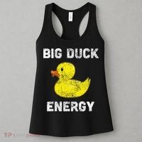 Rubber Ducky Funny Meme Big Duck Energy Women's Tank Top thumb 3