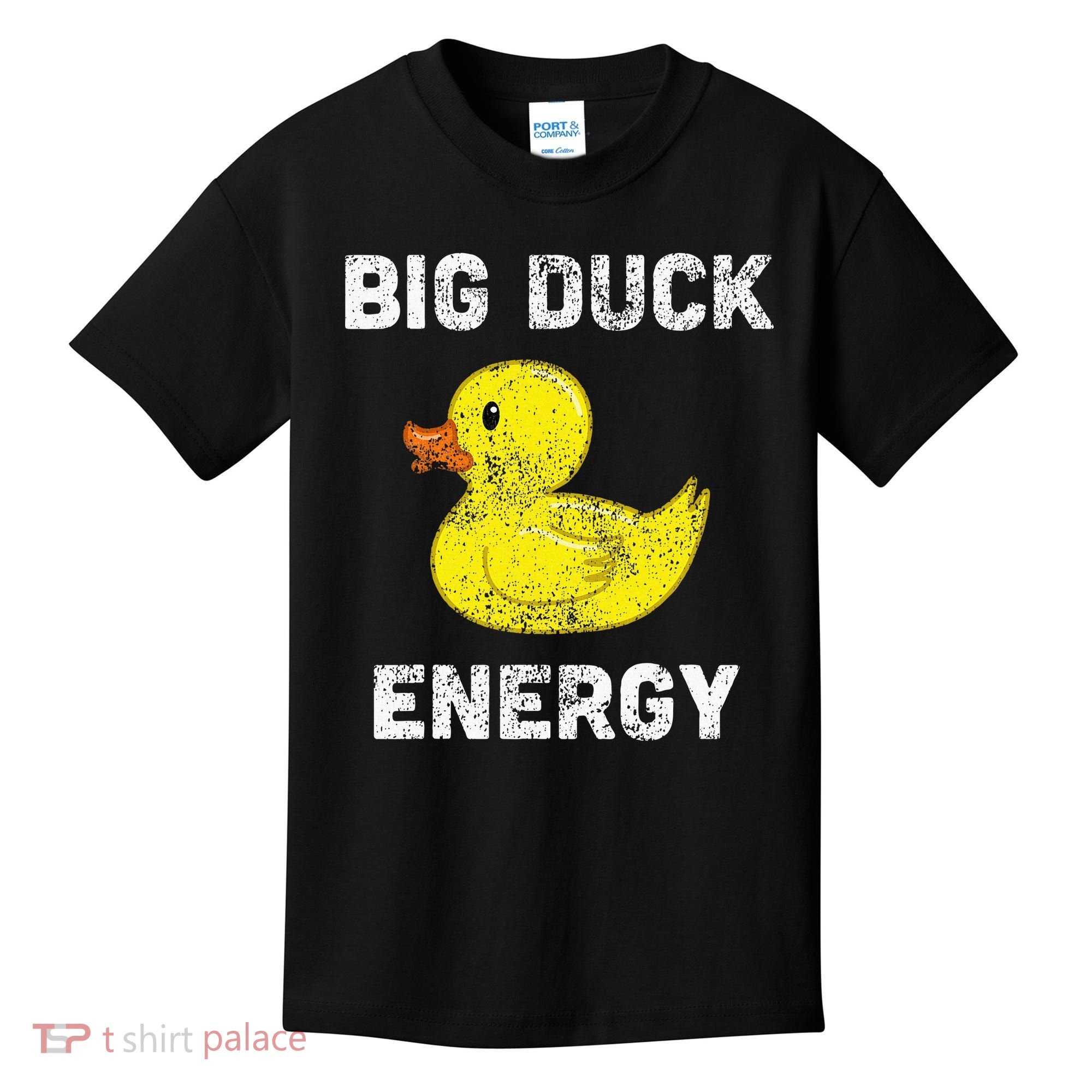 Rubber Ducky Funny Meme Big Duck Energy Kids T-Shirt