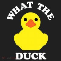 Rubber Ducky, Funny Pun What The DUCK Women's Sweatshirt thumb 2