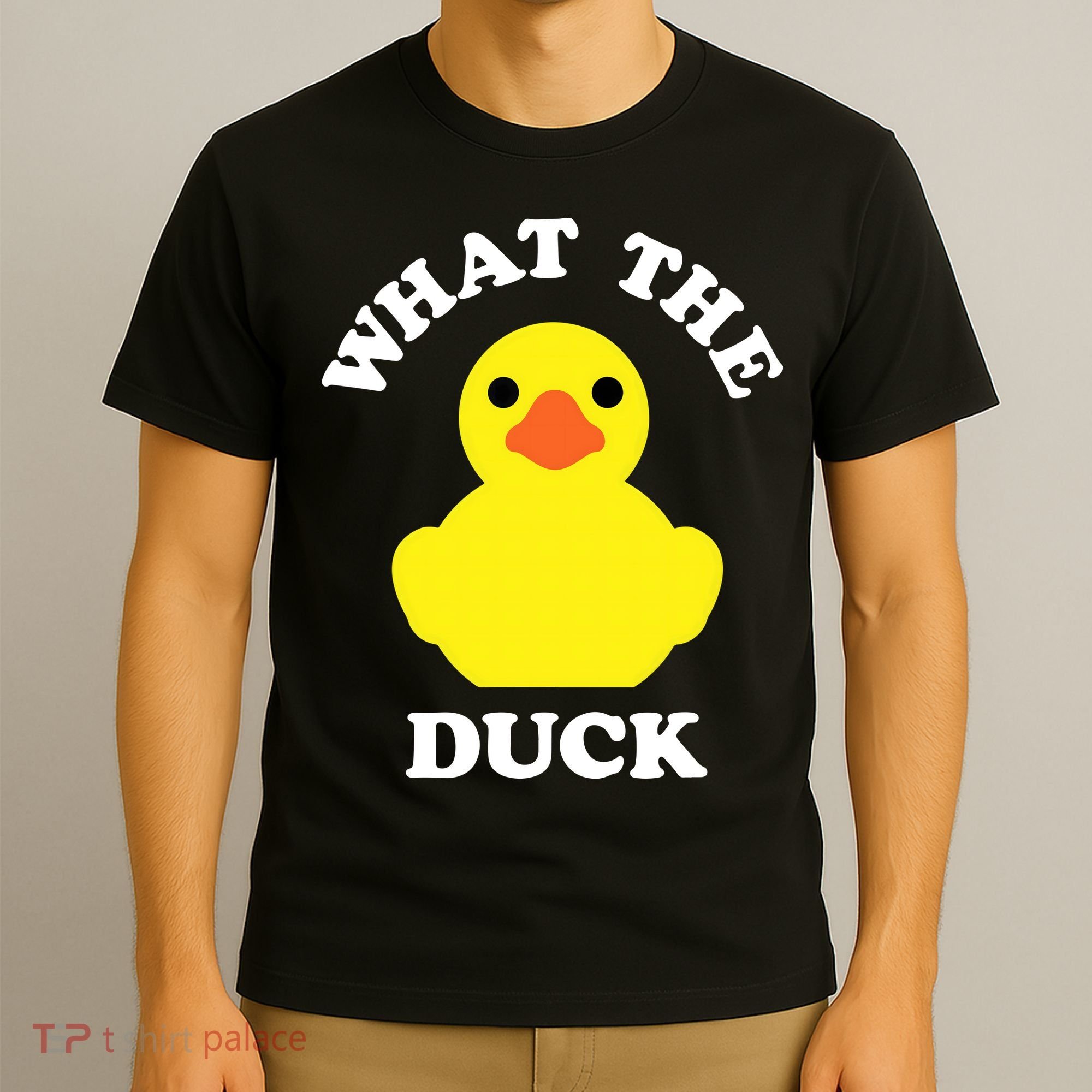 Rubber Ducky, Funny Pun What The DUCK T-Shirt