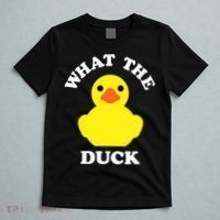 Rubber Ducky, Funny Pun What The DUCK T-Shirt thumb 5
