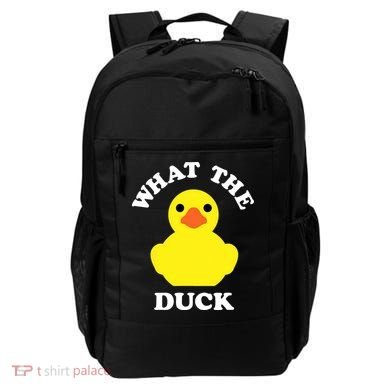 Rubber Ducky, Funny Pun What The DUCK Backpack