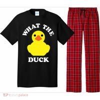 Rubber Ducky, Funny Pun What The DUCK Pajama Set thumb 0