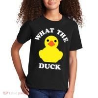 Rubber Ducky, Funny Pun What The DUCK Kids T-Shirt thumb 2