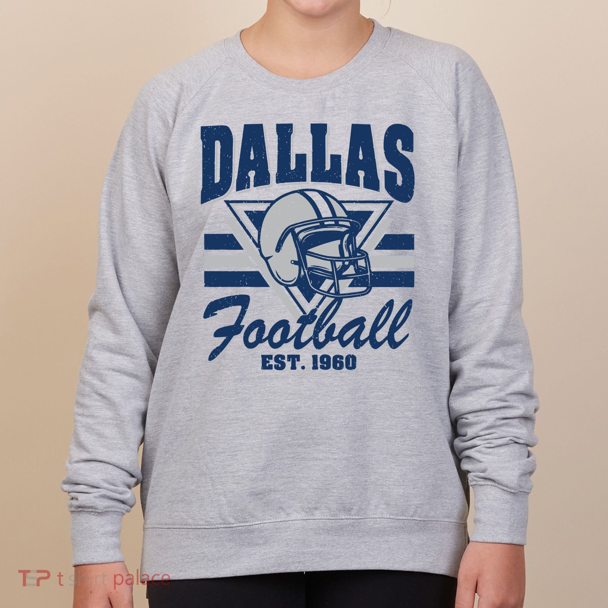 Retro Dallas Football Women's Sweatshirt