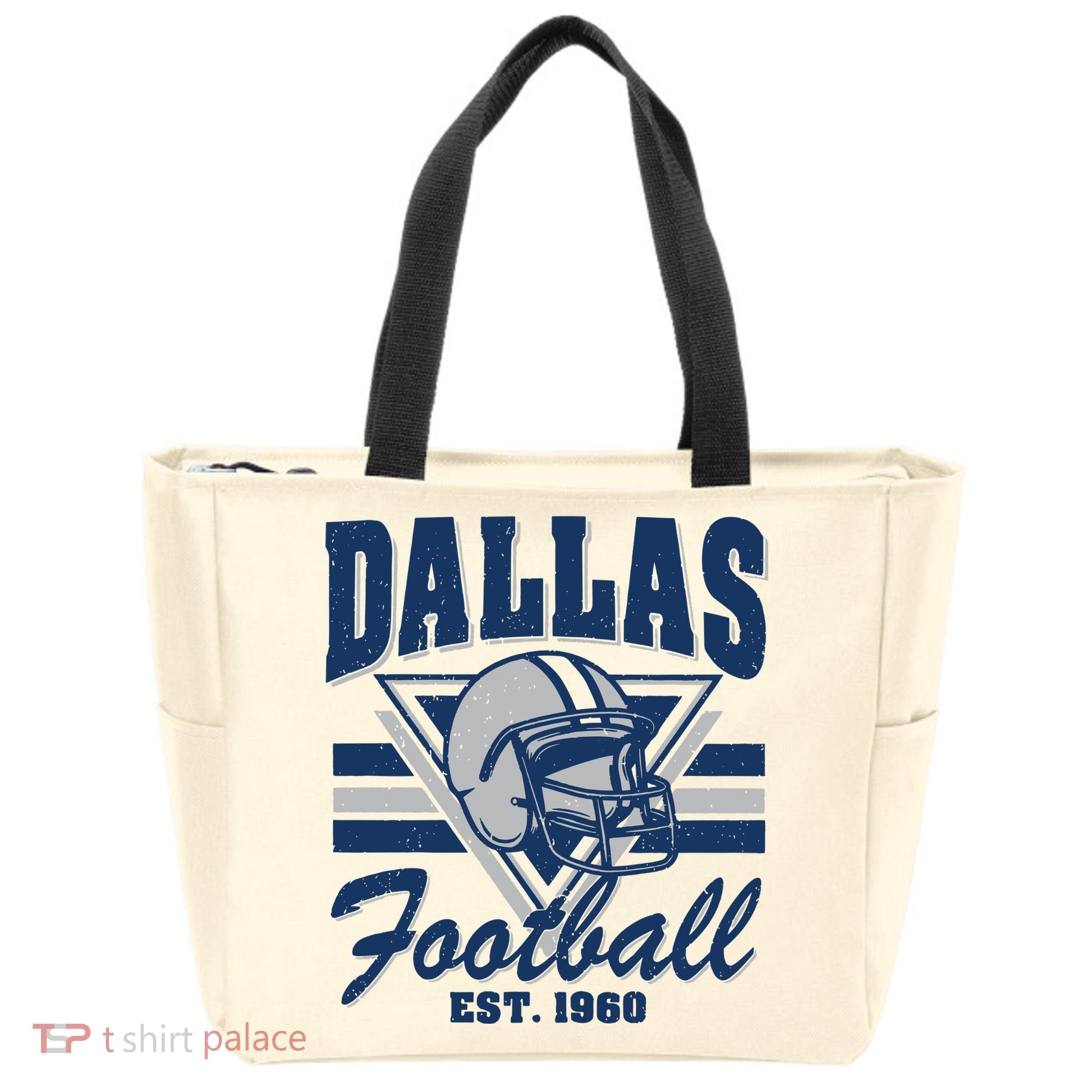 Retro Dallas Football Tote Bag