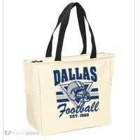 Retro Dallas Football Tote Bag thumb 2