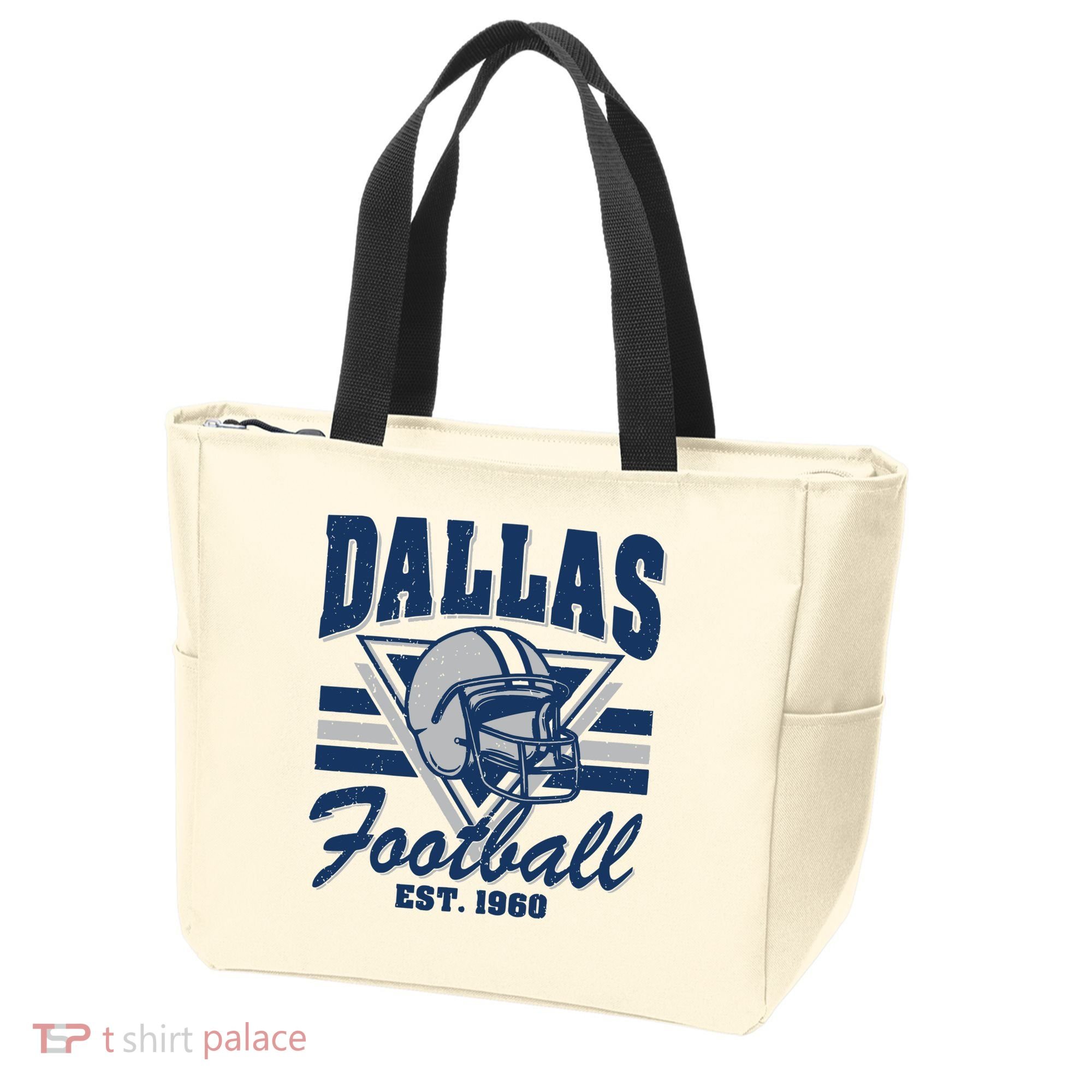 Retro Dallas Football Tote Bag