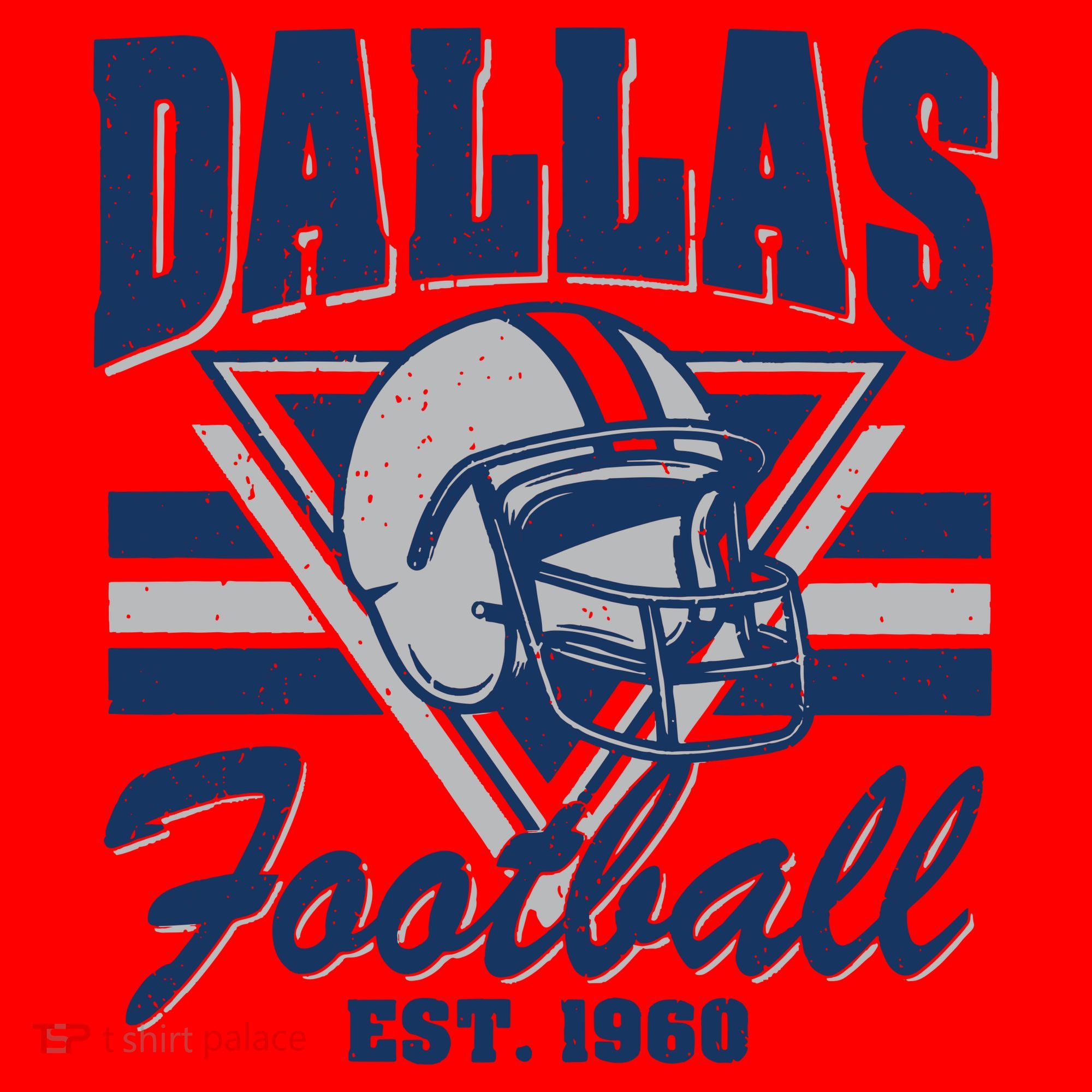 Retro Dallas Football Santa Hat