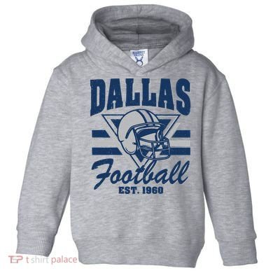Retro Dallas Football Toddler Hoodie