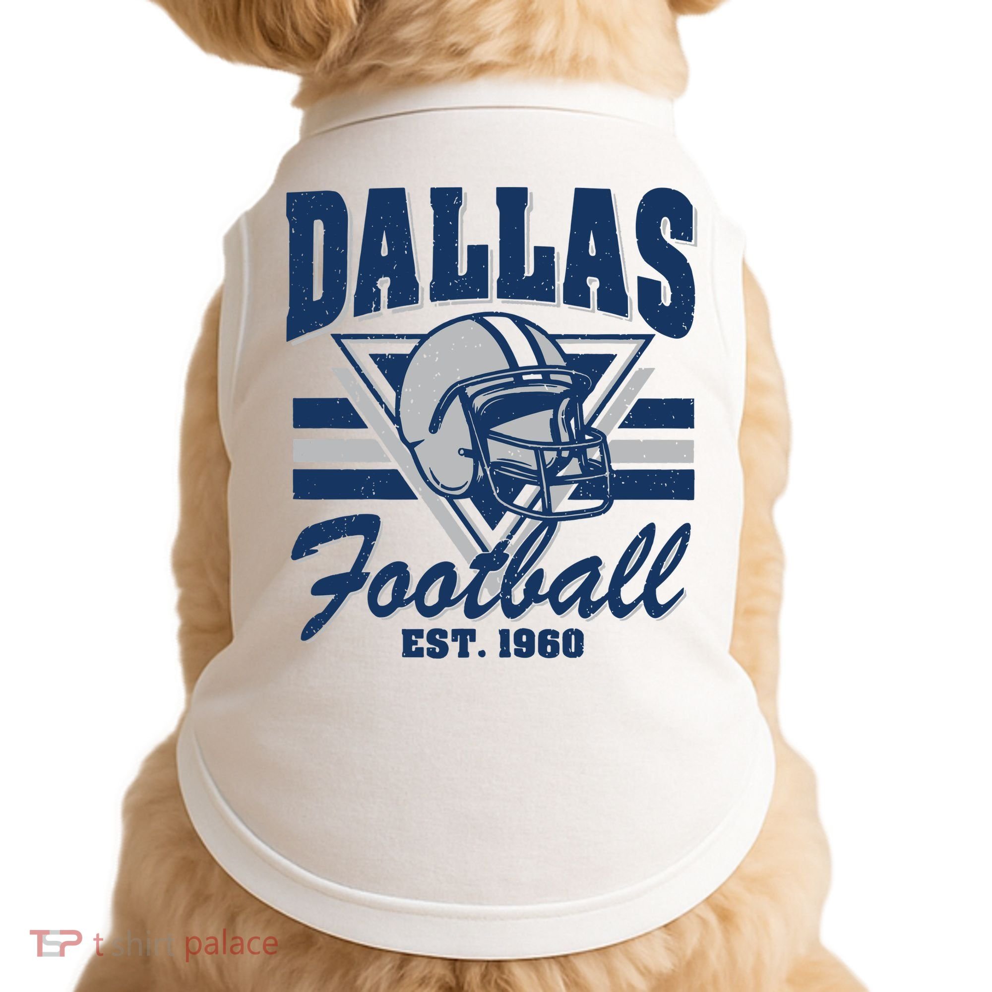 Retro Dallas Football Doggie Tank