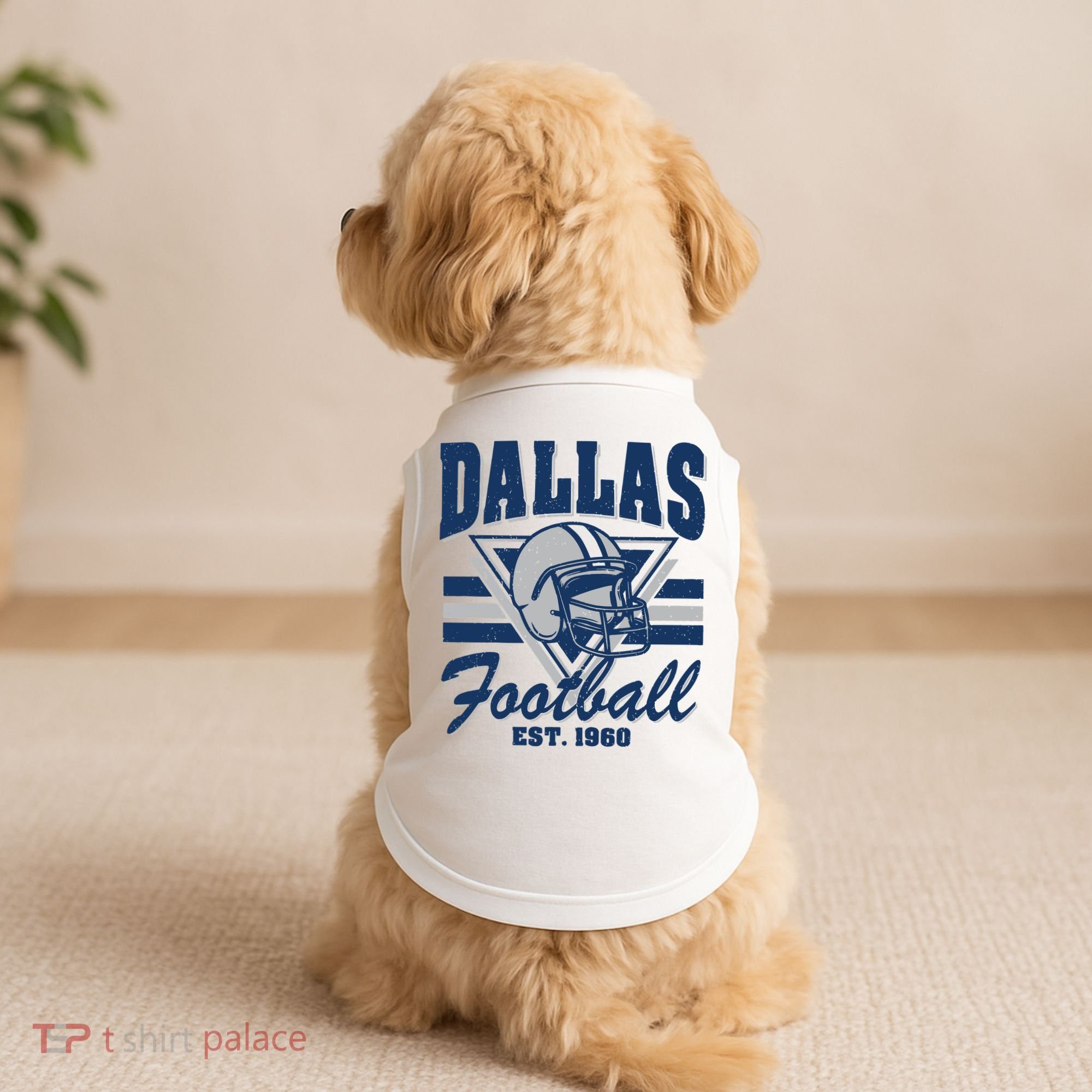 Retro Dallas Football Doggie Tank
