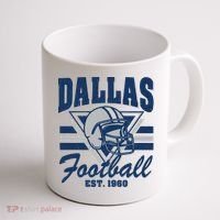 Retro Dallas Football Coffee Mug thumb 1