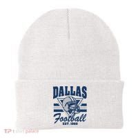 Retro Dallas Football Beanie thumb 0