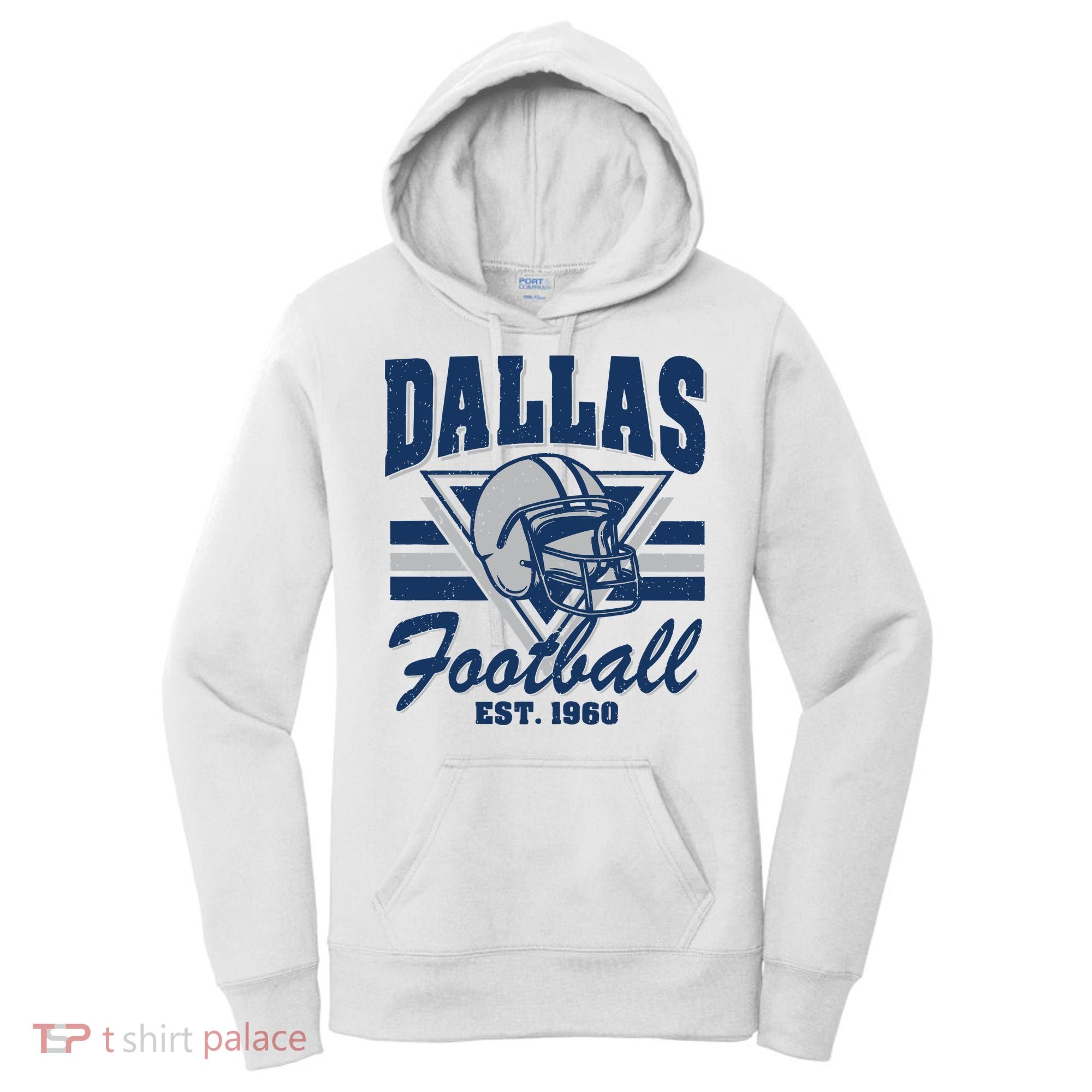 Retro Dallas Football Women's Hoodie