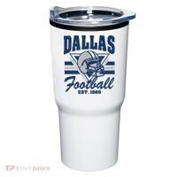 Retro Dallas Football Tumbler thumb 0
