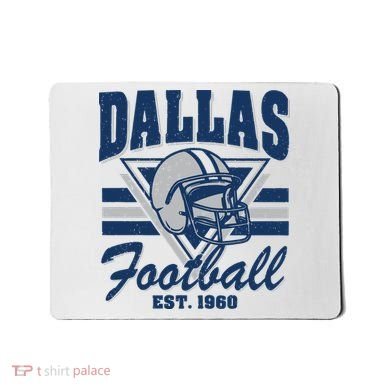 Retro Dallas Football Mousepad