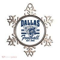 Retro Dallas Football Ornament thumb 0