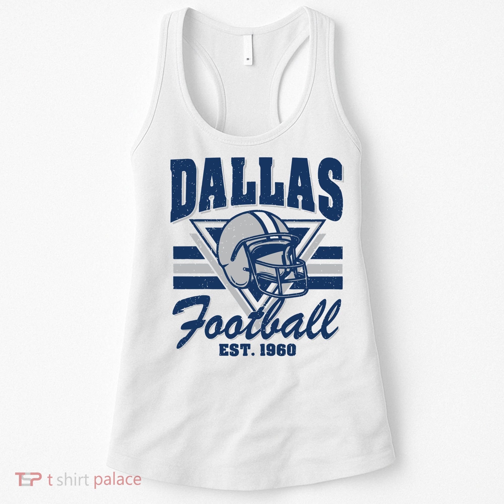 Retro Dallas Football Women's Tank Top