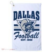 Retro Dallas Football Golf Towel thumb 0