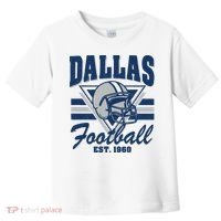 Retro Dallas Football Toddler T-Shirt thumb 0