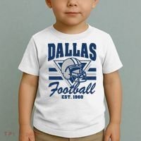 Retro Dallas Football Toddler T-Shirt thumb 2