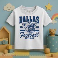 Retro Dallas Football Toddler T-Shirt thumb 3