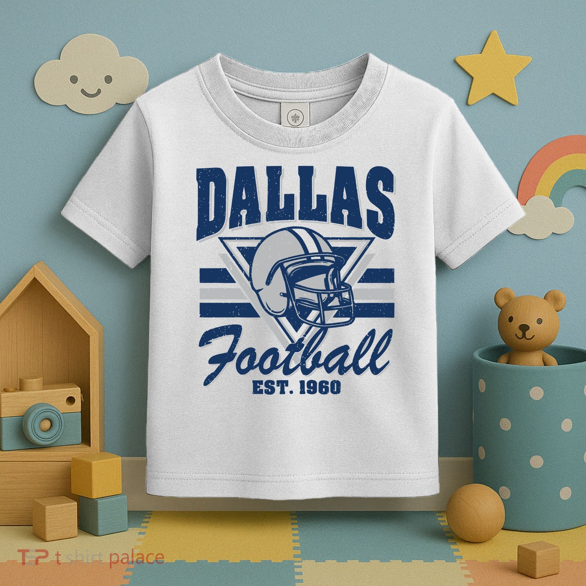 Retro Dallas Football Toddler T-Shirt