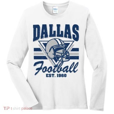 Retro Dallas Football Women's Long Sleeve Shirt