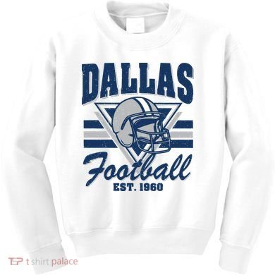 Retro Dallas Football Kids Sweatshirt
