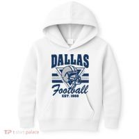 Retro Dallas Football Kids Hoodie thumb 0