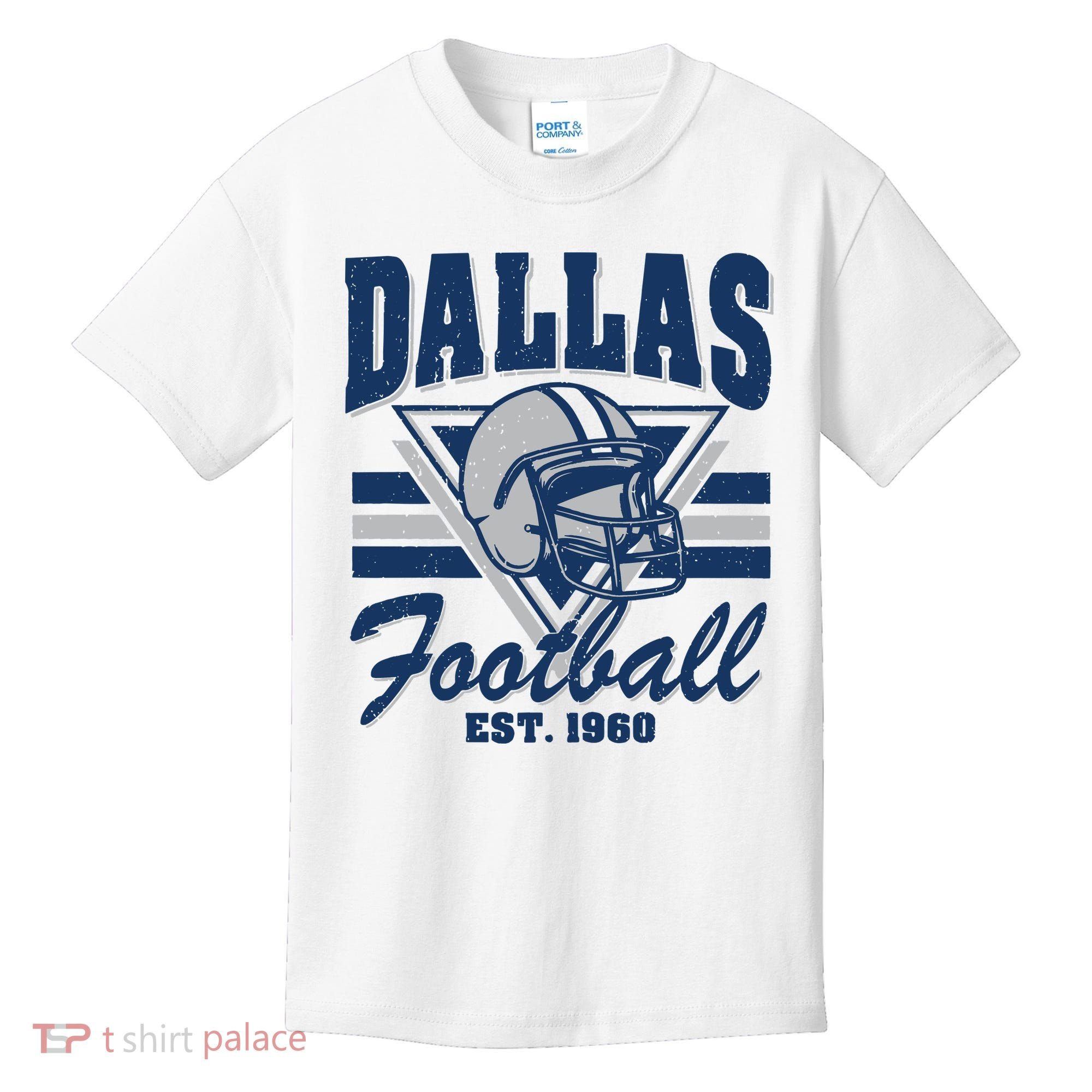 Retro Dallas Football Kids T-Shirt