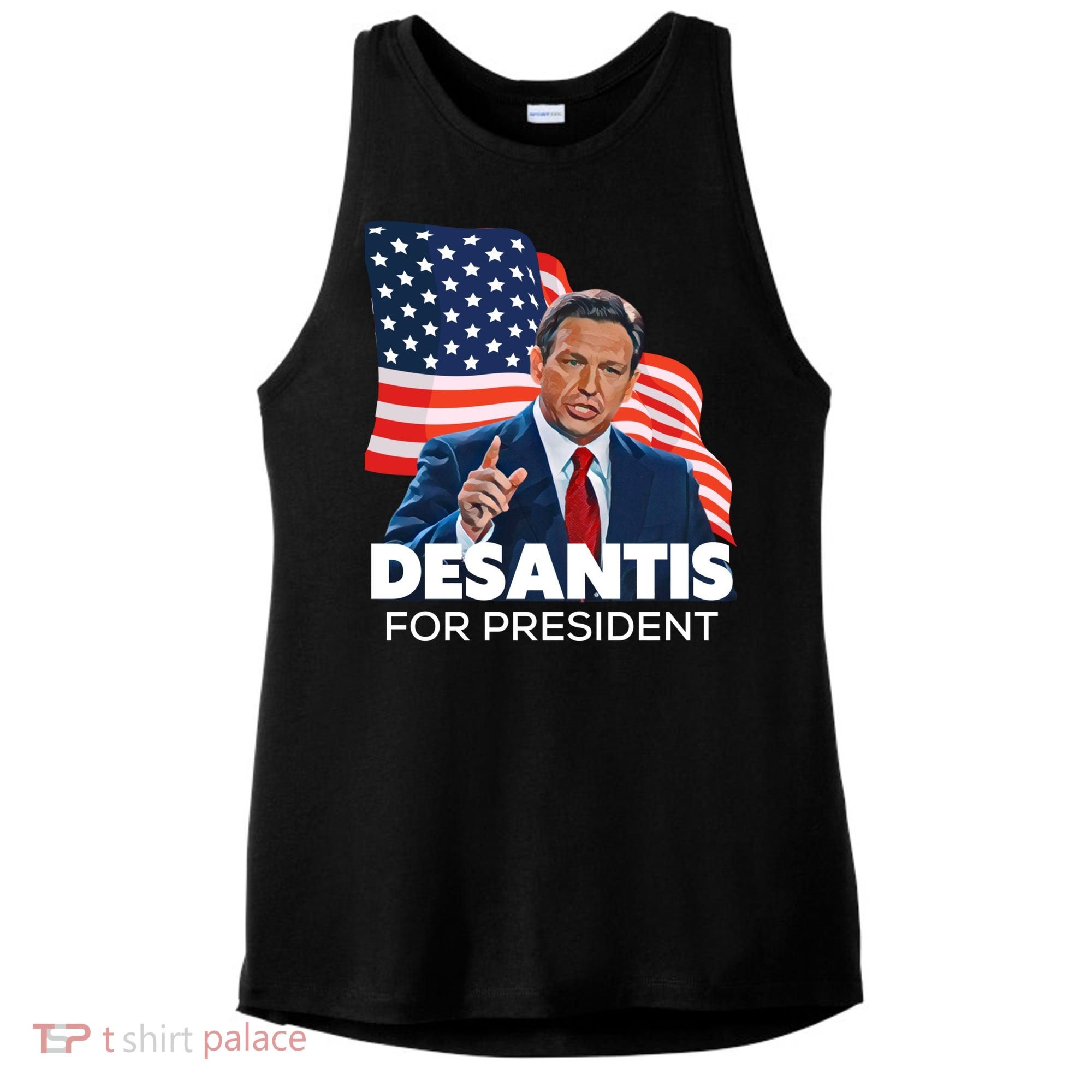 Ron DeSantis For President 2024 Election Proud Republican Ladies PosiCharge Tri-Blend Wicking Tank