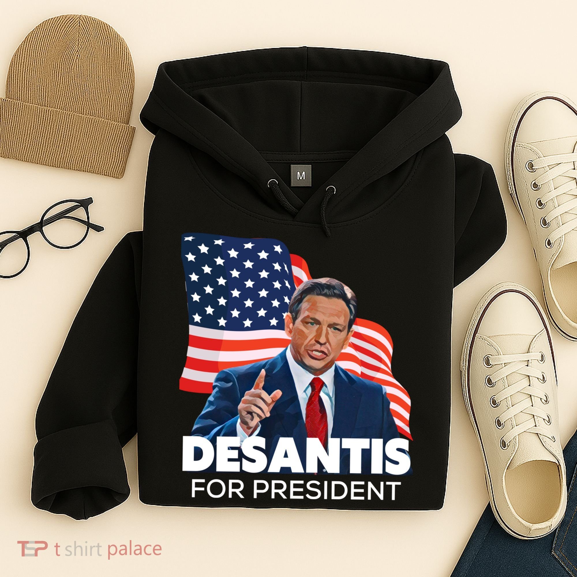 Ron DeSantis For President 2024 Election Proud Republican Hoodie