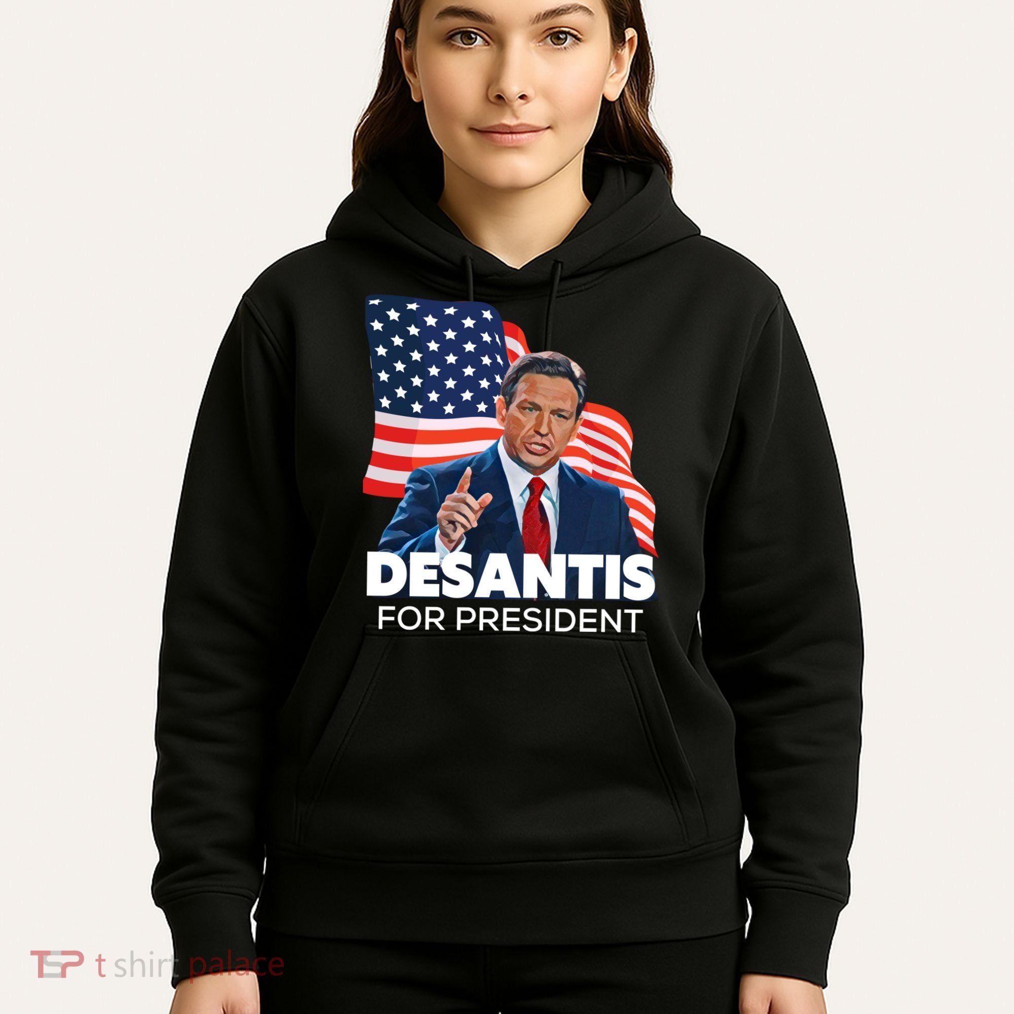 Ron DeSantis For President 2024 Election Proud Republican Hoodie
