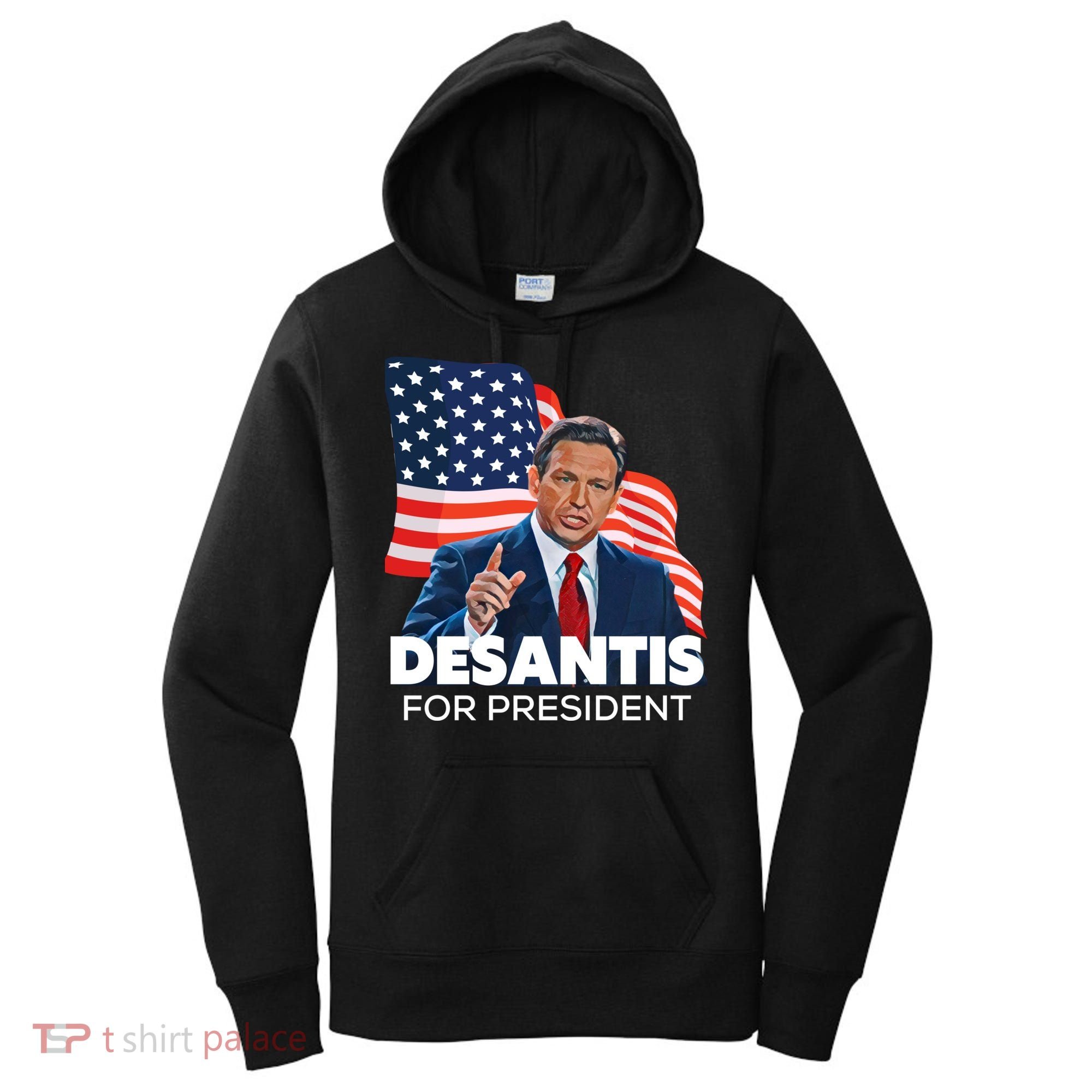 Ron DeSantis For President 2024 Election Proud Republican Women's Hoodie