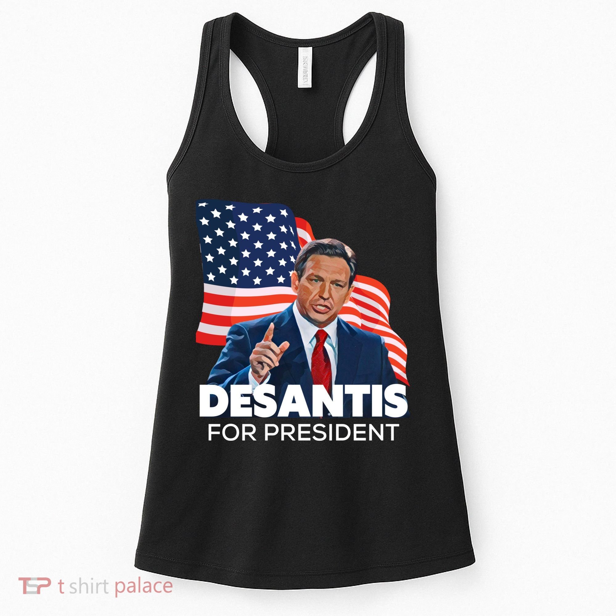 Ron DeSantis For President 2024 Election Proud Republican Women's Tank Top