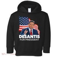 Ron DeSantis For President 2024 Election Proud Republican Toddler Hoodie thumb 0