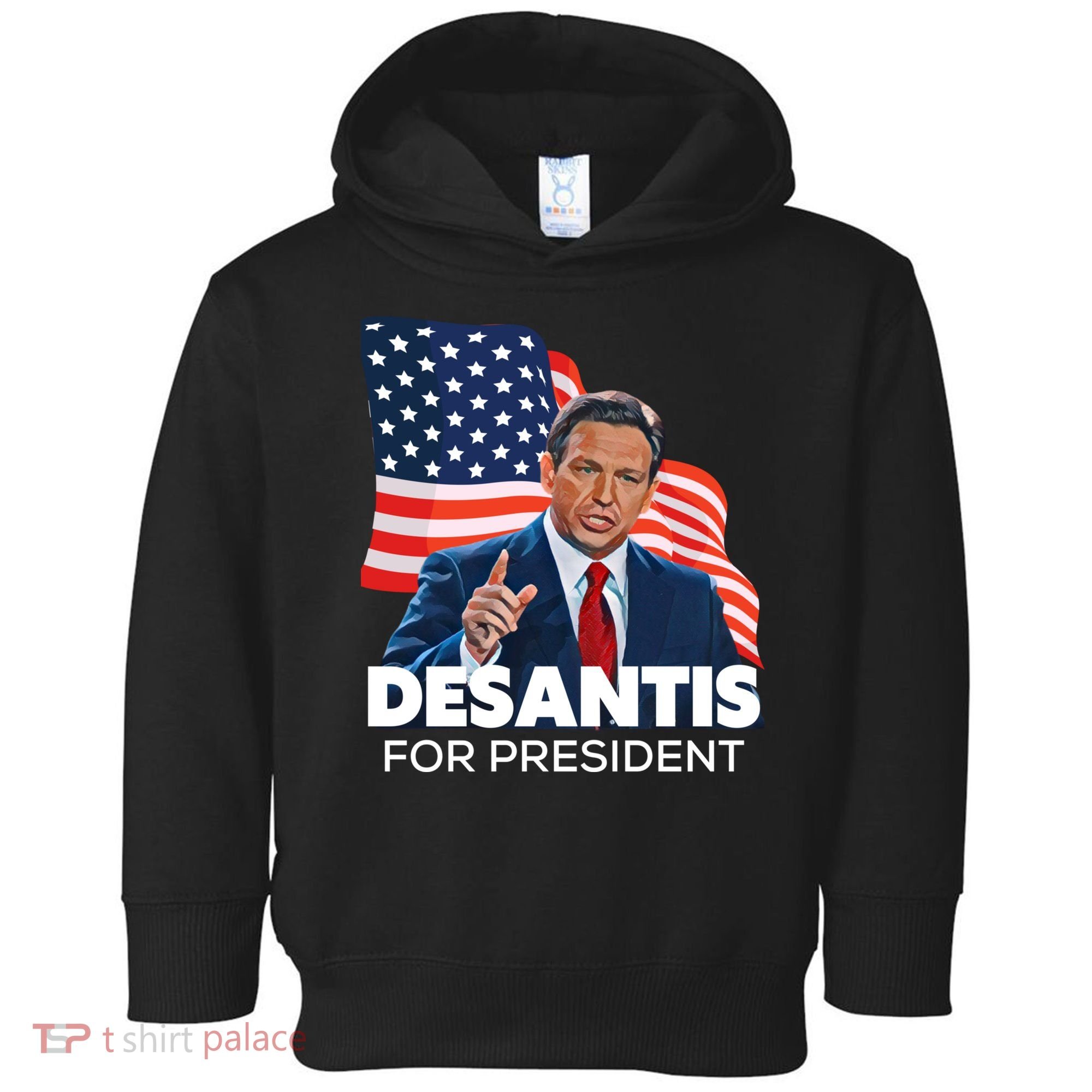 Ron DeSantis For President 2024 Election Proud Republican Toddler Hoodie