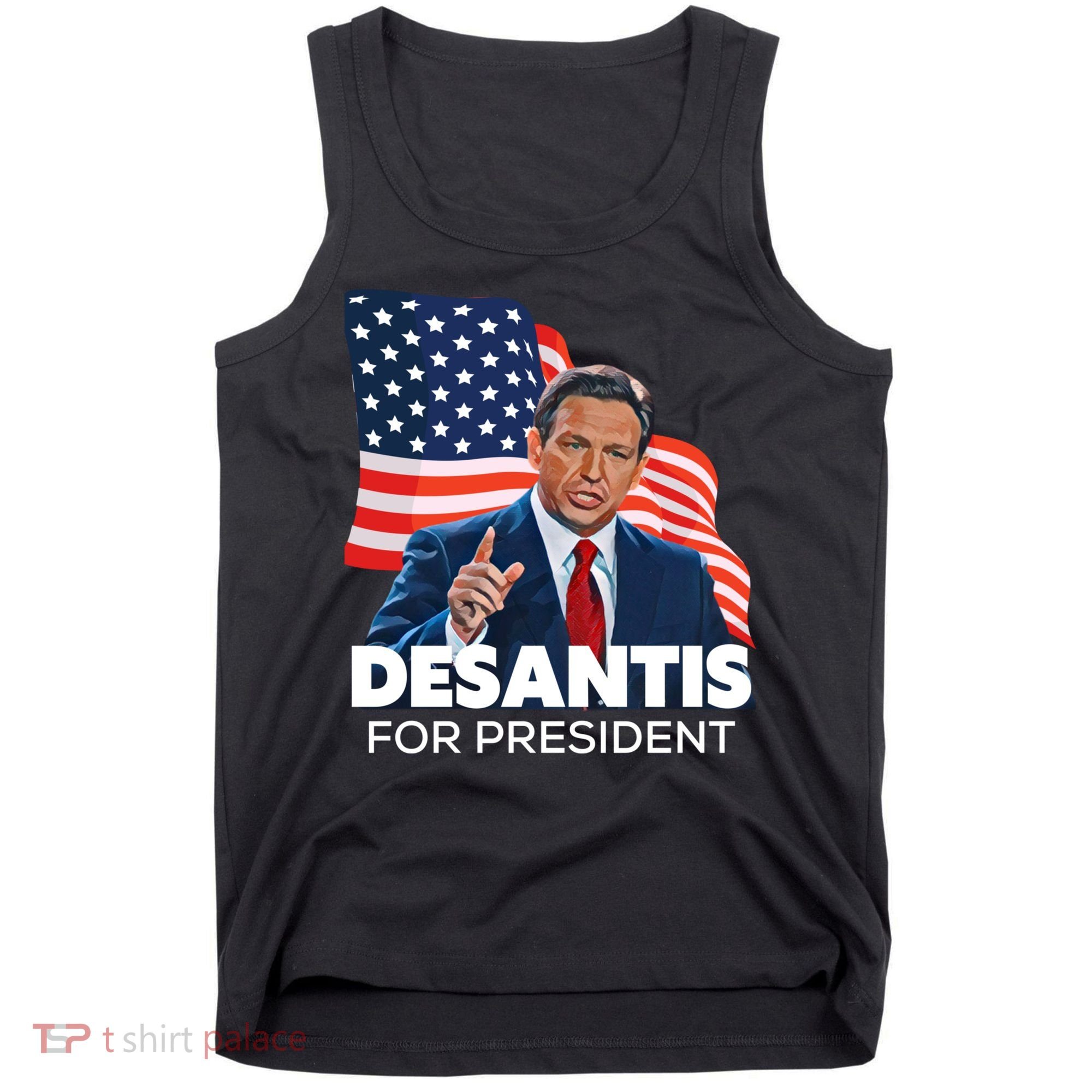 Ron DeSantis For President 2024 Election Proud Republican Tank Top