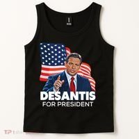 Ron DeSantis For President 2024 Election Proud Republican Tank Top thumb 2