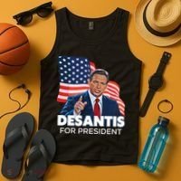Ron DeSantis For President 2024 Election Proud Republican Tank Top thumb 4