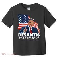 Ron DeSantis For President 2024 Election Proud Republican Toddler T-Shirt thumb 0