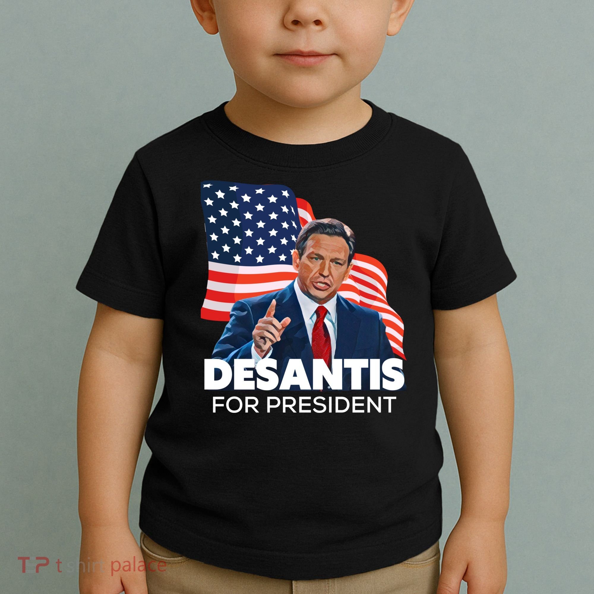 Ron DeSantis For President 2024 Election Proud Republican Toddler T-Shirt